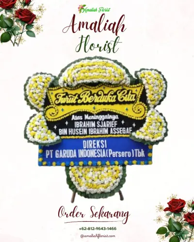 Papan Bunga Duka di Pesantren
